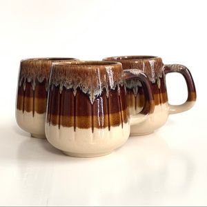 Brown Mugs with Beautiful Detailing
